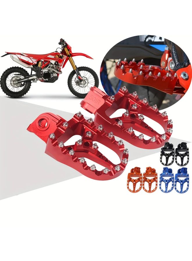 Red Motorcycle Footrest Footpegs for KTM 690 950 990 Enduro SMC Supermoto Adventure Models - Image 5